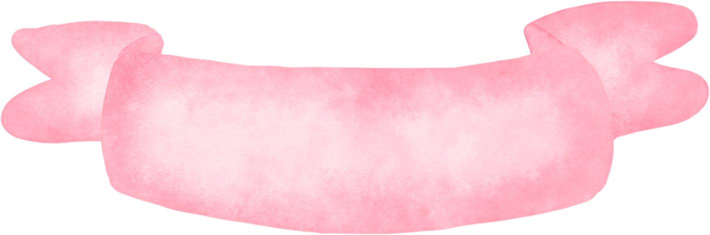 Watercolor Pink Banner 